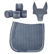 Storm Blue Velvet Luxe Horse Gear Matching Set